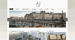 Desktop Screenshot of aj-avocat.com